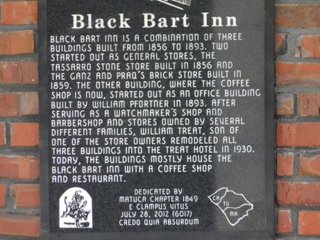 [Picture of Black Bart Inn sign]